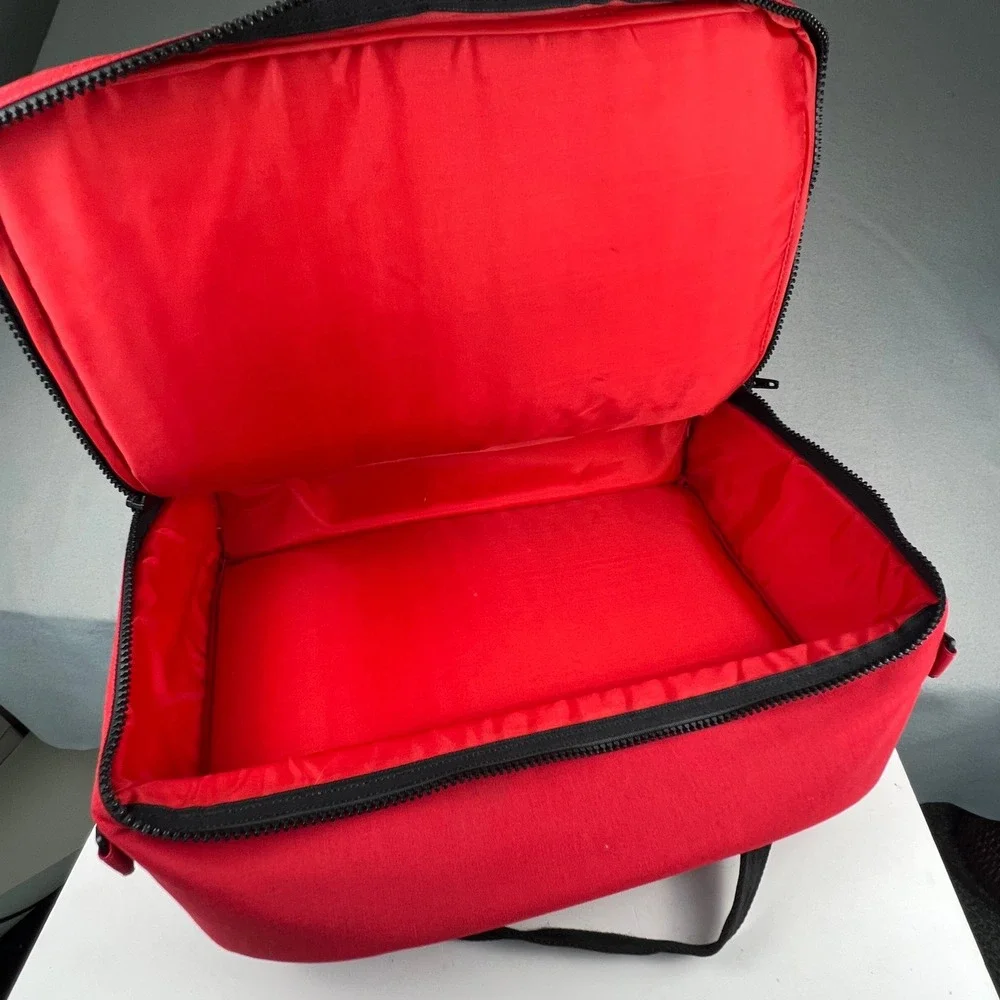 Wenoka Dive-Pac Scuba Gear Bag OS Red Black Vintage Canvas Travel Duffle
